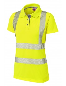 Leo Pippacott Ladies Coolviz-Plus Polo – Yellow